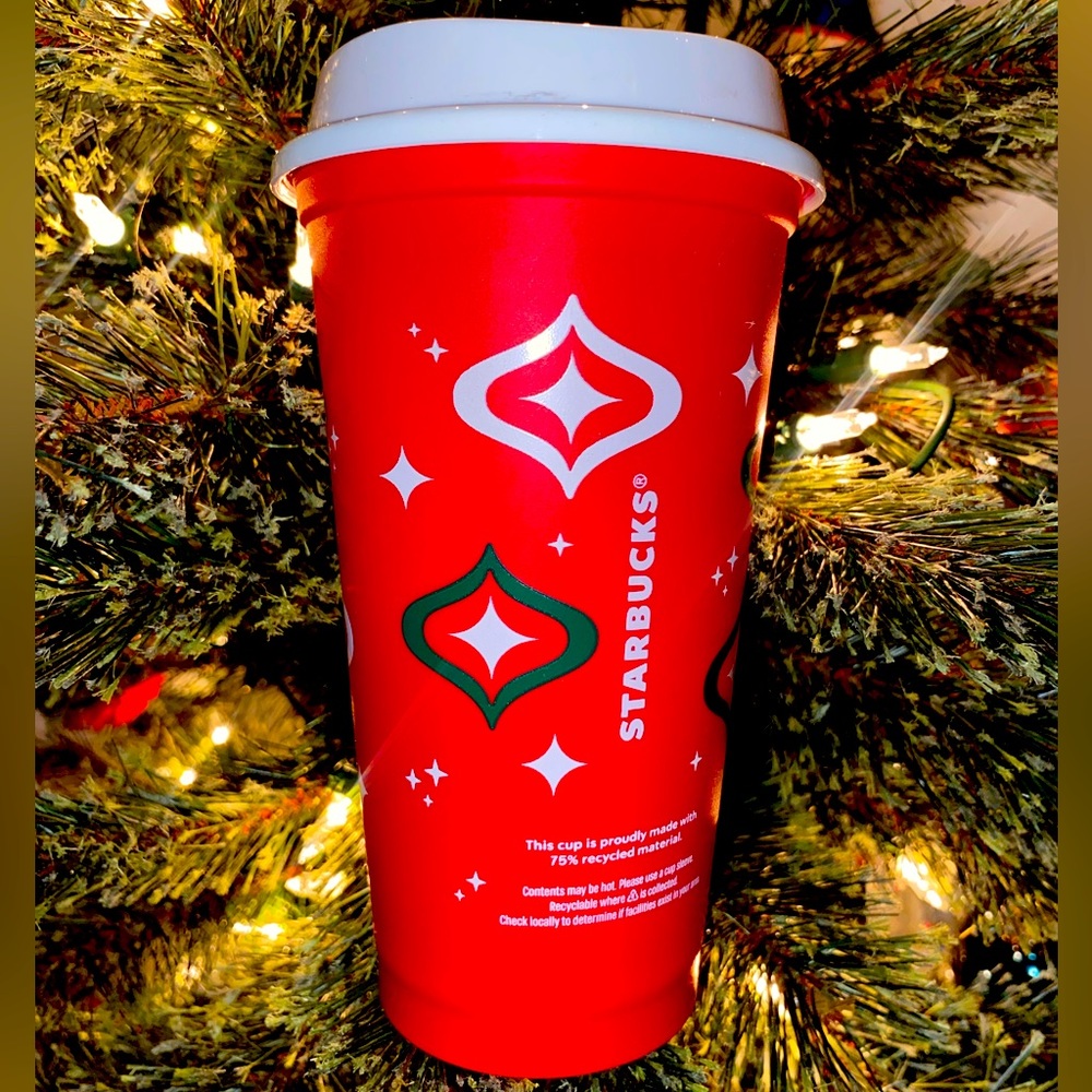 Starbucks Holiday 2023 Red Cup Reusable Christmas 16oz Grande Xmas Cup NEW
